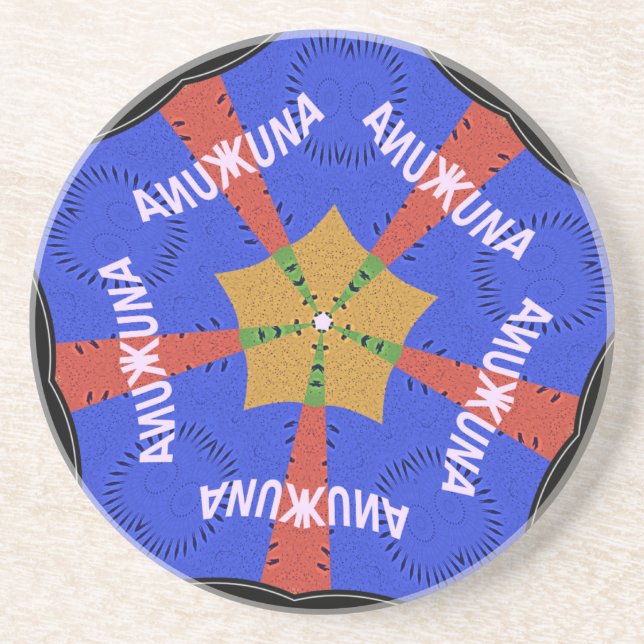 Afrikansk stamdesign: Hakuna Matata Underlägg (Framsidan)