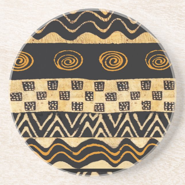 Afrikansk stamform Shaman Design Underlägg (Framsidan)