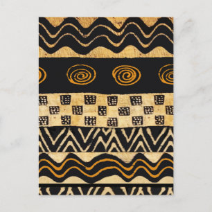 Afrikansk stamform Shaman Design Vykort