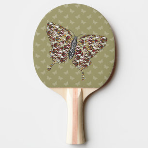 Afrikansk svallsvansveptång Pong Paddle Pingisracket