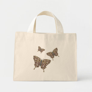 Afrikansk Svalstjärt Totebag Mini Tygkasse