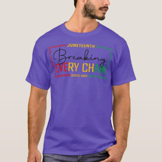 Afrikansk svart hist för 10:e årgången t shirt