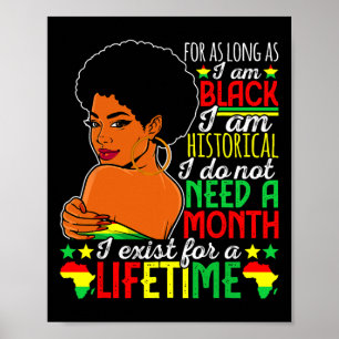 Afrikansk svart historia Månad juni 1999 Poster