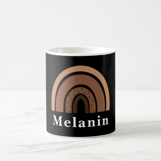 Afrikansk svart historik, månad Melanin Kaffemugg (Center)
