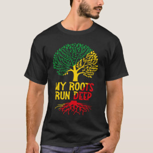 Afrikansk svart röta svart historik månad B T Shirt