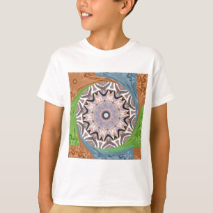 Afrikansk svart teckentabell t-shirt