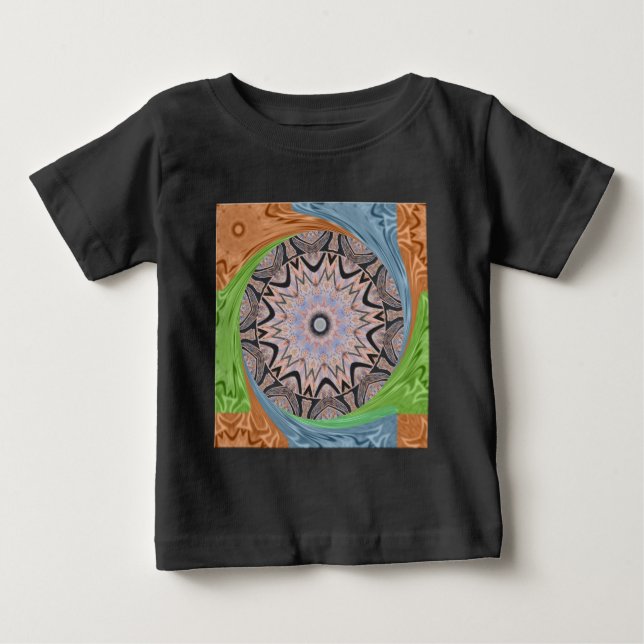Afrikansk svart teckentabell tee shirt (Framsida)