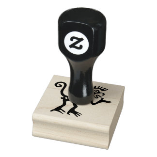 afrikansk symbolisk stämpel