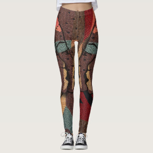 Afrikansk tekonst leggings