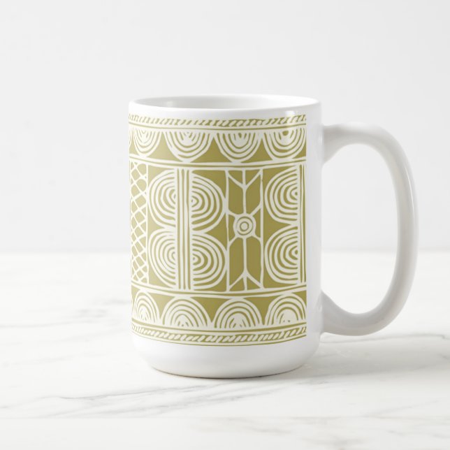 Afrikansk textildesign - Mugg (Höger)
