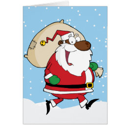 Afrikansk tomgång med gåvor hälsningskort