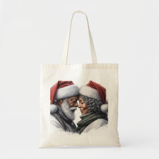 Afrikansk tomt och Claus Tote Bag Tygkasse (Framsidan)