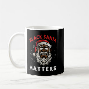 Afrikansk tomten Black Matters jul Paj Kaffemugg