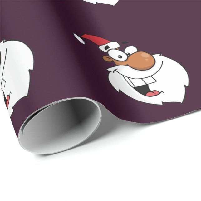 Afrikansk tomtlista Skapar Naughty List Presentpapper (Rullad Hörn)