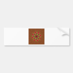 Afrikansk traditionell design bildekal
