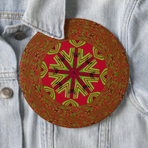 Afrikansk traditionell design knapp
