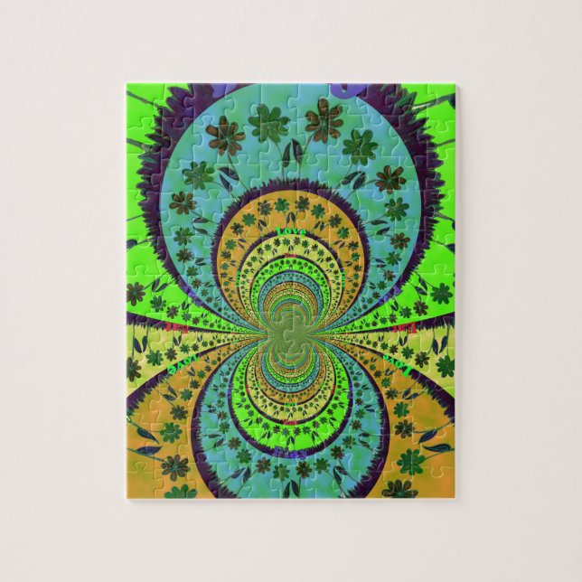 Afrikansk traditionell Hakuna Matata Färg.png Pussel (Vertikal)