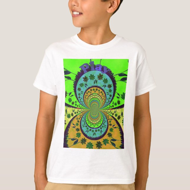 Afrikansk traditionell Hakuna Matata Färg.png T Shirt (Framsida)