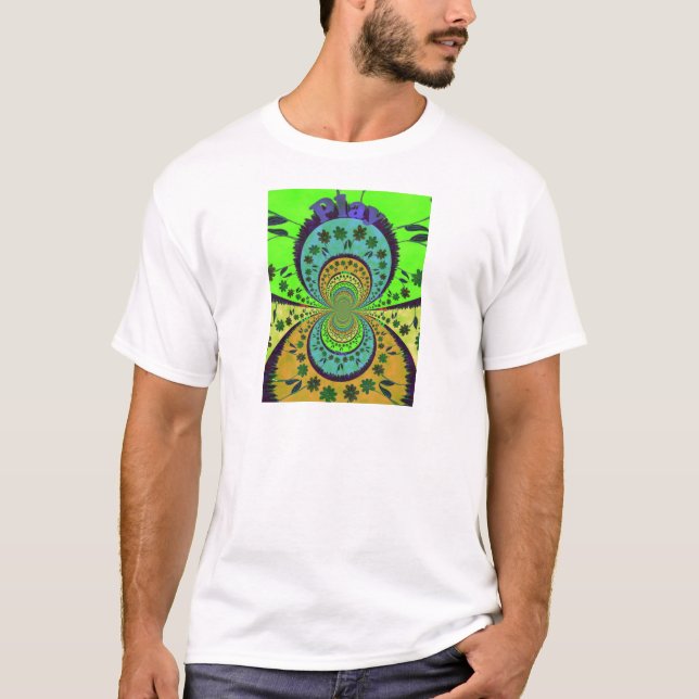 Afrikansk traditionell Hakuna Matata Färg.png Tee (Framsida)