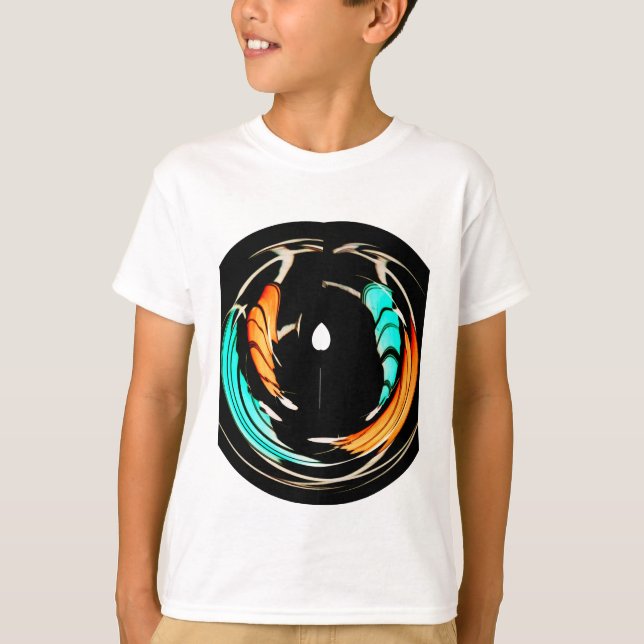 Afrikansk traditionell Mönster-konst T-shirt (Framsida)