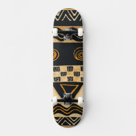 Afrikansk tribal folkkonst Skateboard