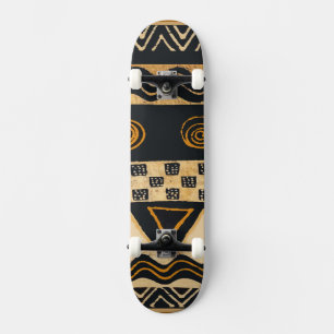 Afrikansk tribal folkkonst Skateboard