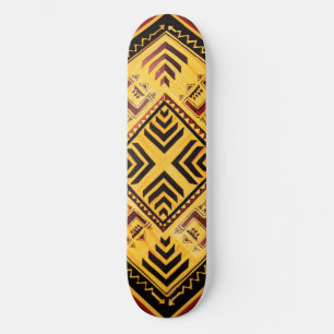 Afrikansk tribal skateboard bräda 19,5 cm