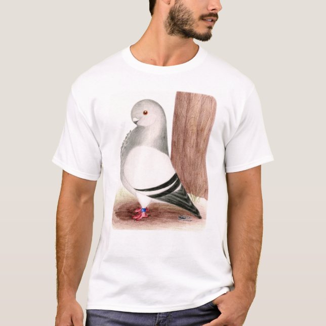 Afrikansk uggladuva för blått tröja (Framsida)