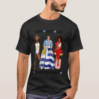 Afrikansk uruguayansk dotter Kvinnors Flagga i Uru T Shirt