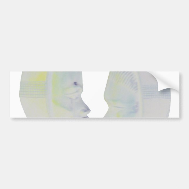 Afrikansk utskrift av Hakuna Matata-design Bildekal (Framsidan)