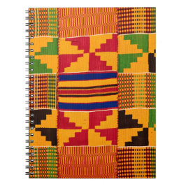 Afrikansk utskrift av Spiral-anteckningsbok Anteckningsbok