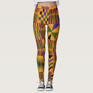 Afrikansk utskrift V1 Leggings