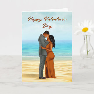 Afrikansk Valentines day-kort Kort