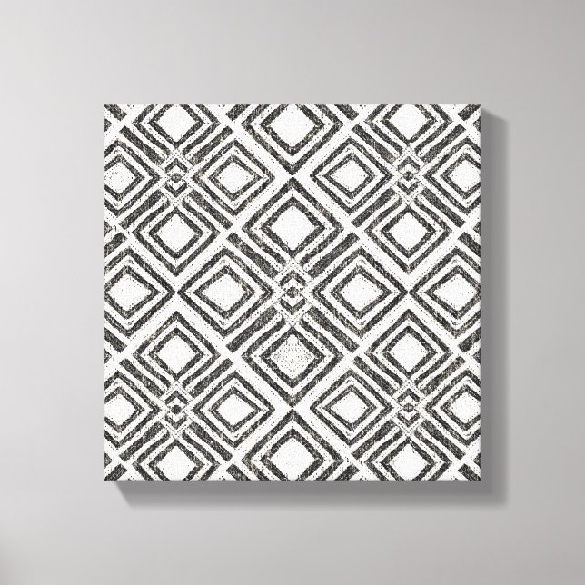 Afrikansk Vild Mönster Canvastryck (Framsida)