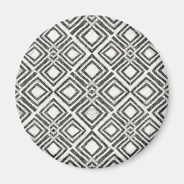 Afrikansk Vild Mönster Magnet (Framsidan)