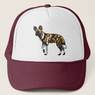 afrikansk vildhund truckerkeps