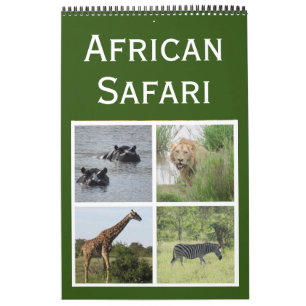 afrikansk viltsafari 2027 kalender