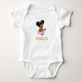 Afrikansk Vintage Flicka One Biet Tee