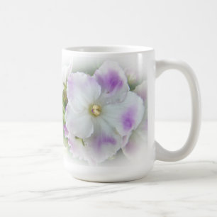 Afrikansk Viol Blomning Kaffemugg