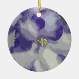 Afrikansk Violet Flower Ornament