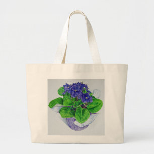 Afrikansk Violet Jumbo Tygkasse