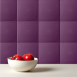 Afrikansk Violet solid lila i färg Kakelplatta<br><div class="desc">Afrikansk Violet solid färg-vanlig lila design.</div>