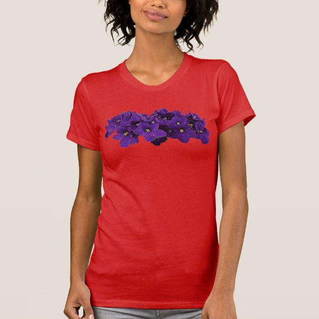 Afrikansk Violet Tee Shirt (Framsida)