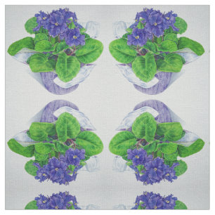Afrikansk Violet Tyg