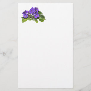 Afrikansk violett brevpapper
