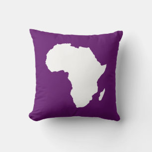 Afrikansk Violett Djärv Afrika Kudde
