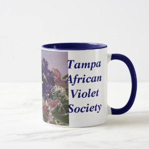 Afrikansk violett mugg