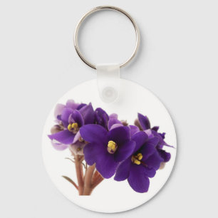 Afrikansk violett nyckelring