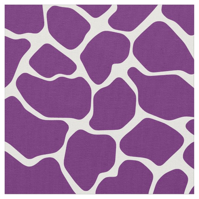 Afrikansk violett Safarigiraff Tyg (Närbild)