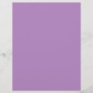 Afrikansk violett (solid färg) brevhuvud